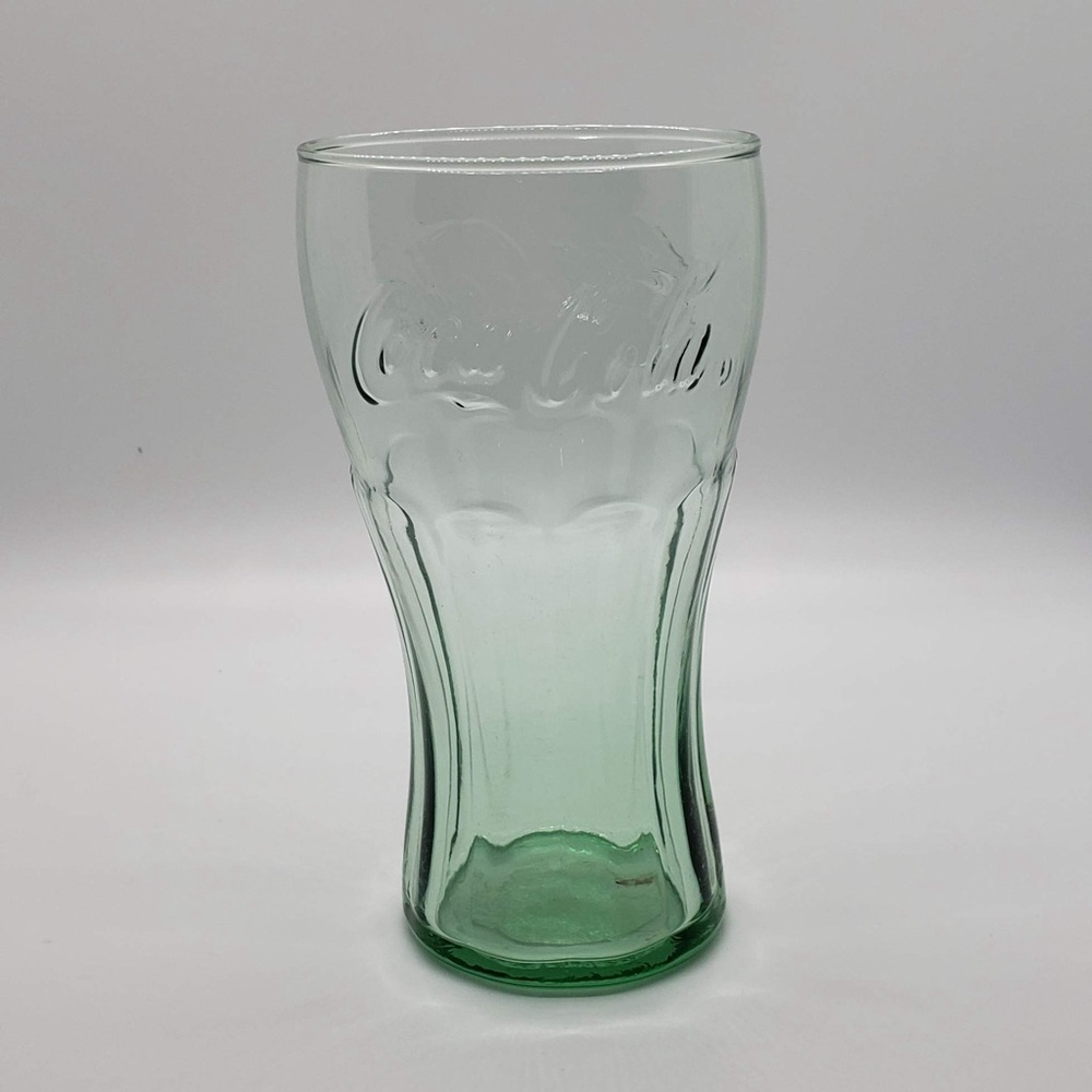 Coca-Cola Georgia Green Glass cup